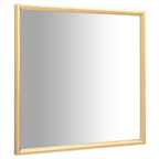 VidaXL Spiegel 40x40 cm goudkleurig