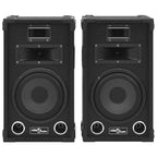 Vidaxl hifi-podiumluidsprekers 2 st passief professioneel 800 w zwart