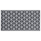 Vidaxl buitenkleed arakil 160x230 cm pp zwart