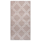 Vidaxl buitenkleed arakil 80x150 cm pp bruin