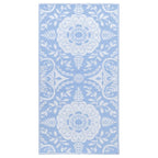 Vidaxl buitenkleed arakil 80x150 cm pp babyblauw
