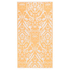 Vidaxl buitenkleed arakil 80x150 cm pp oranje en wit