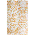 Vidaxl buitenkleed arakil 190x290 cm pp oranje en wit