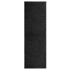 Vidaxl deurmat wasbaar 60x180 cm zwart