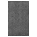 Vidaxl deurmat wasbaar 90x150 cm antraciet
