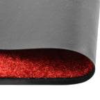 Vidaxl deurmat wasbaar 120x180 cm rood