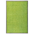 Vidaxl deurmat wasbaar 60x90 cm groen