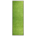 Vidaxl deurmat wasbaar 60x180 cm groen