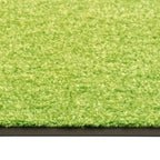 Vidaxl deurmat wasbaar 90x150 cm groen