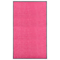 Vidaxl deurmat wasbaar 90x150 cm roze