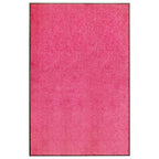 Vidaxl deurmat wasbaar 120x180 cm roze