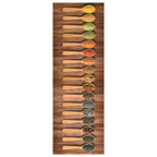Vidaxl keukenmat wasbaar spoon 45x150 cm