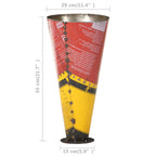 VidaXL Paraplubak 29x55 cm ijzer meerkleurig