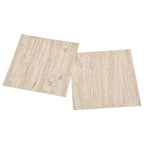 Vidaxl vloerplanken zelfklevend 55 st 5,11 m² pvc lichtbruin
