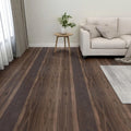 Vidaxl vloerplanken zelfklevend 55 st 5,11 m² pvc donkerbruin