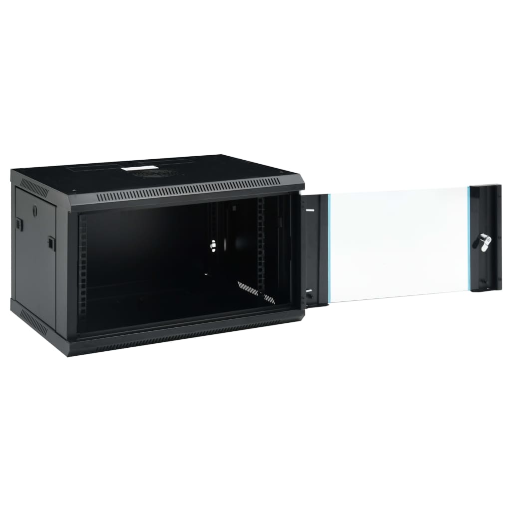 Vidaxl netwerkkast voor aan de muur 6u 19 ip20 600x450x350 mm