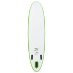 Vidaxl stand up paddleboardset opblaasbaar groen en wit