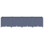 Vidaxl plantenbak verhoogd 160x40x38 cm polypropyleen