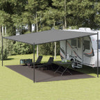 Vidaxl tenttapijt 400x600 cm antracietkleurig