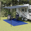 Vidaxl tenttapijt 250x350 cm blauw