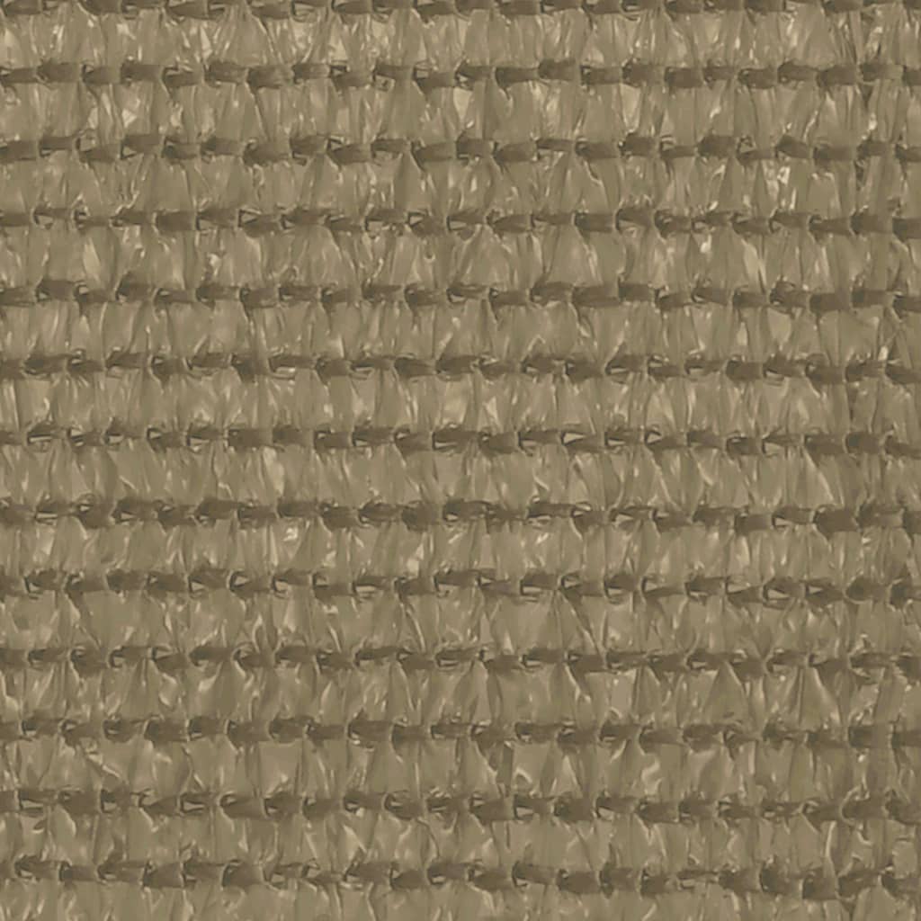 VidaXL Tenttapijt 400x800 cm HDPE taupe