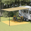 Vidaxl tenttapijt 400x400 cm beige