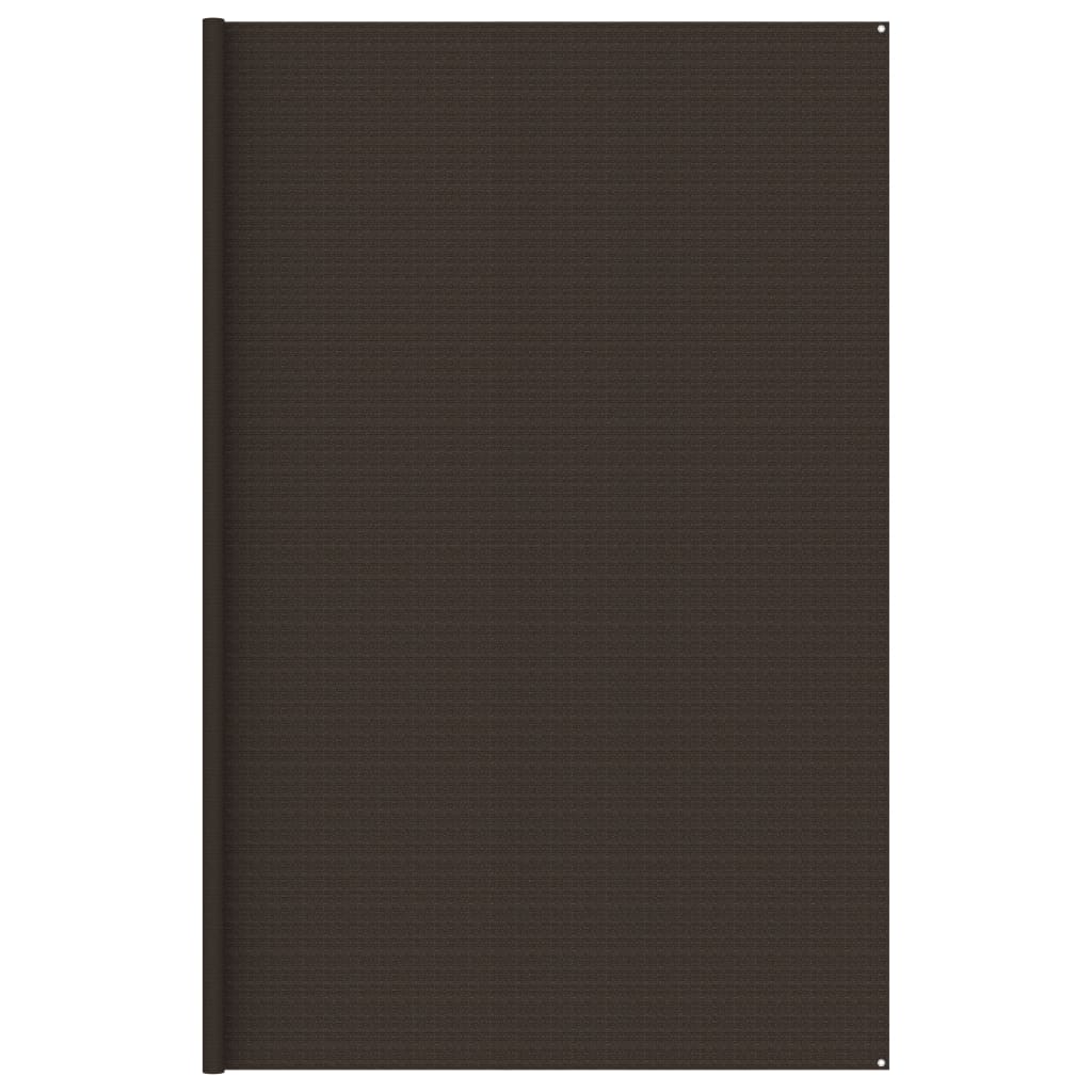 Vidaxl tenttapijt 400x600 cm bruin