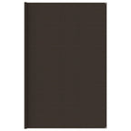 Vidaxl tenttapijt 400x600 cm bruin