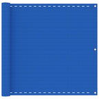 VidaXL Balkonscherm 90x600 cm HDPE blauw