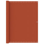 VidaXL Balkonscherm 120x300 cm HDPE oranje