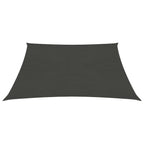 Vidaxl zonnezeil 160 g m² 4,5x4,5 m hdpe antracietkleurig