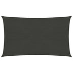Vidaxl zonnezeil 160 g m² 3x5 m hdpe antracietkleurig