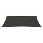 Vidaxl zonnezeil 160 g m² 3x5 m hdpe antracietkleurig
