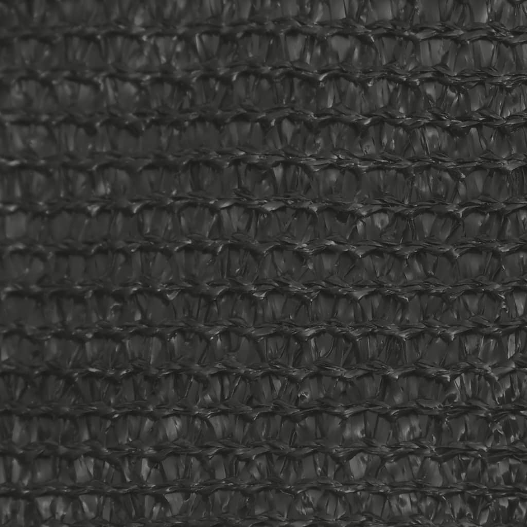 Vidaxl zonnezeil 160 g m² 4x5 m hdpe antracietkleurig