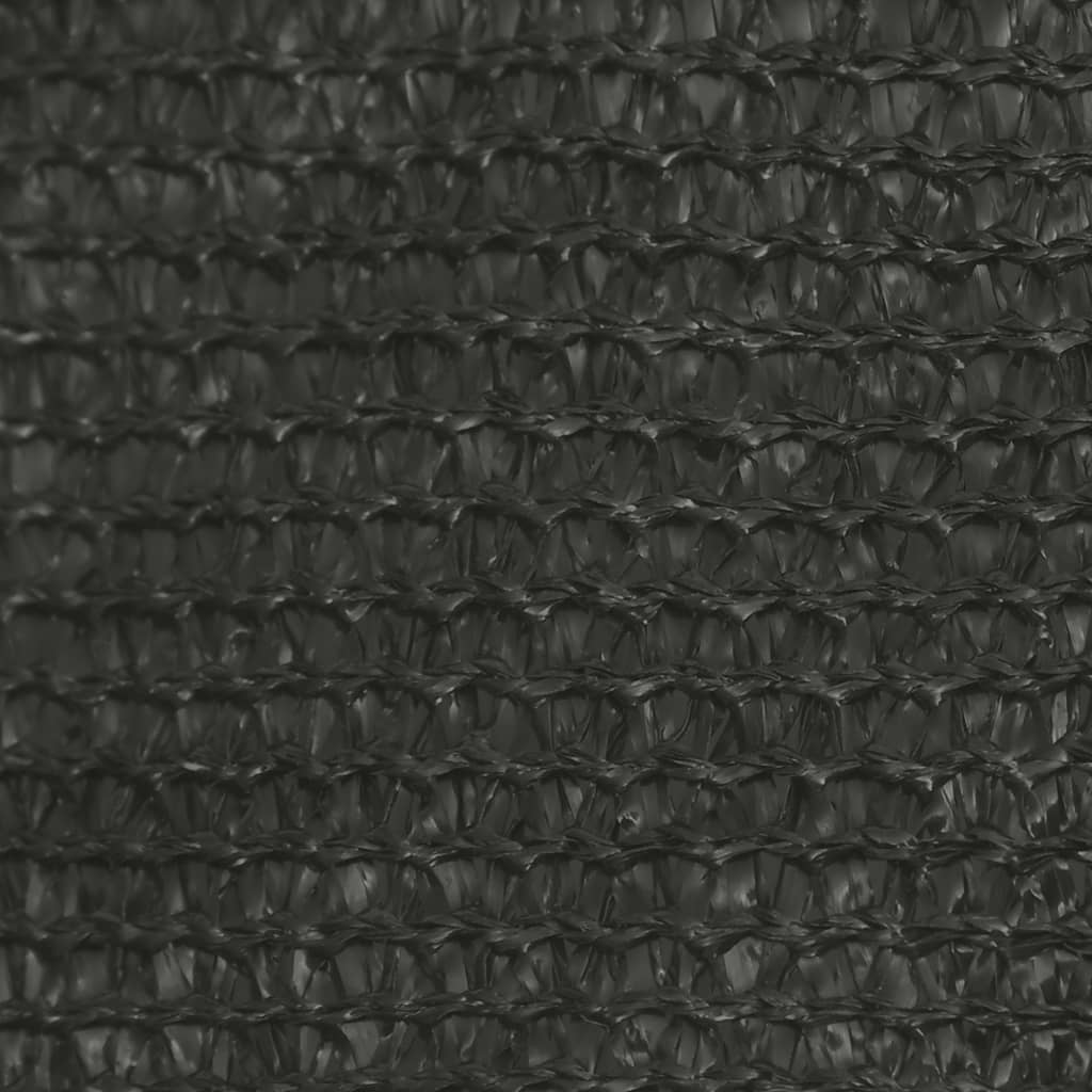 Vidaxl zonnezeil 160 g m² 4x7 m hdpe antracietkleurig