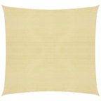 Vidaxl zonnezeil 160 g m² 3x3 m hdpe beige