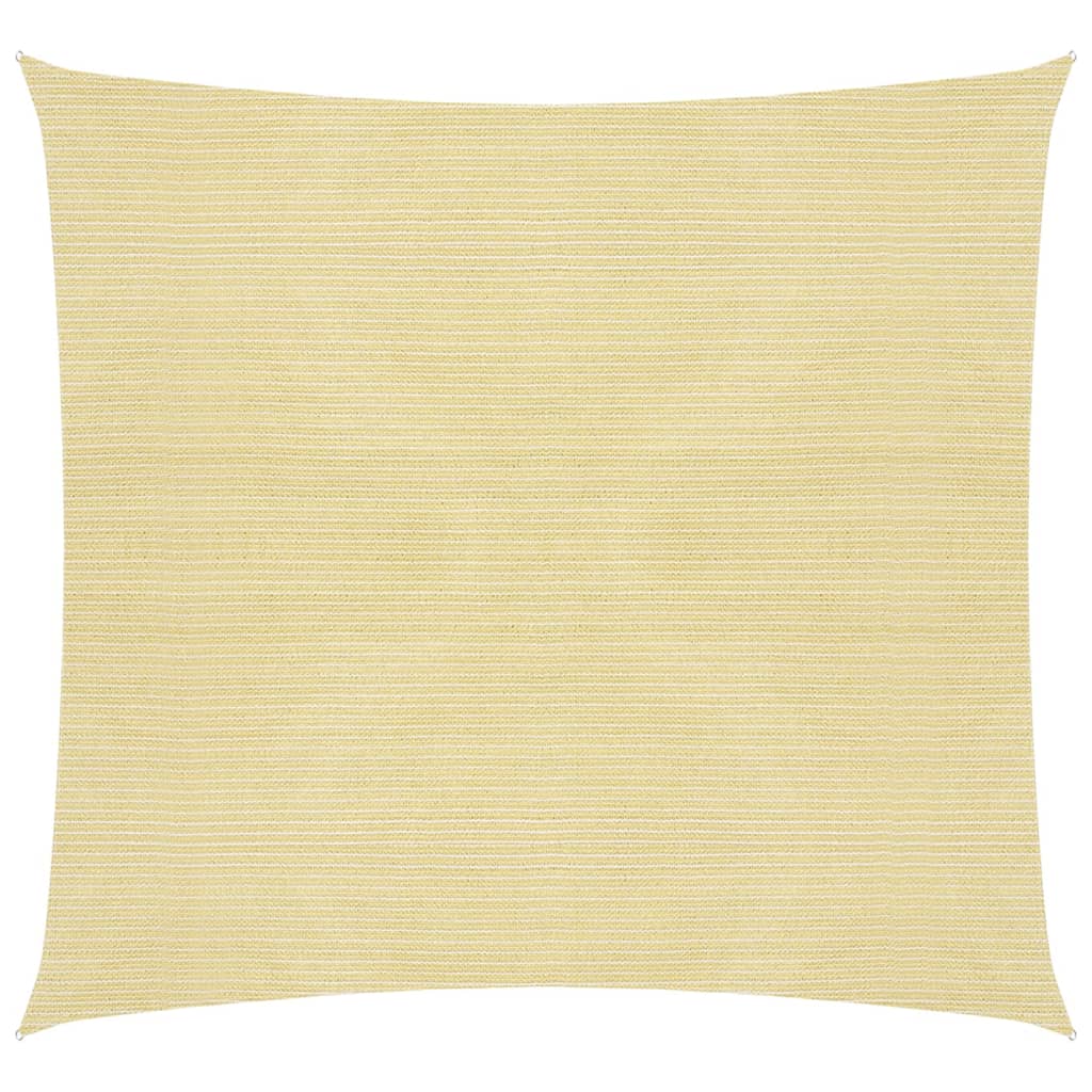 Vidaxl zonnezeil 160 g m² 3x3 m hdpe beige