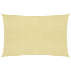 Vidaxl zonnezeil 160 g m² 2,5x3,5 m hdpe beige