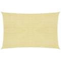 Vidaxl zonnezeil 160 g m² 4x5 m hdpe beige
