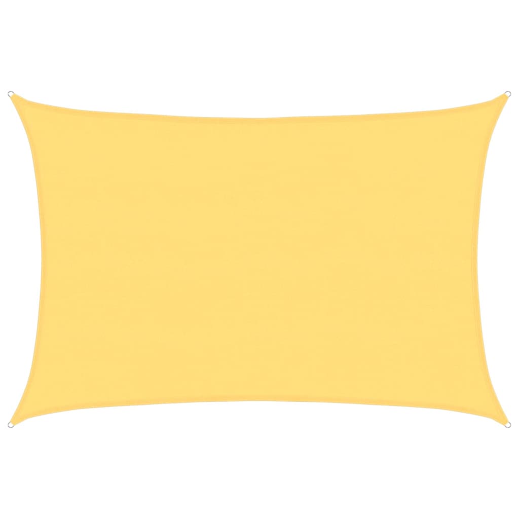 Vidaxl zonnezeil 160 g m² 5x6 m hdpe beige