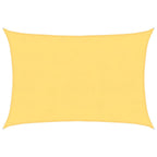 Vidaxl zonnezeil 160 g m² 5x7 m hdpe beige