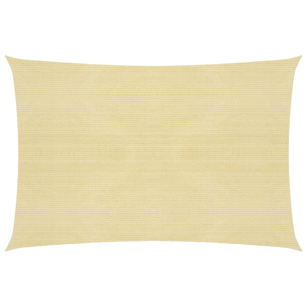 Vidaxl zonnezeil 160 g m² 6x7 m hdpe beige