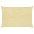Vidaxl zonnezeil 160 g m² 6x7 m hdpe beige