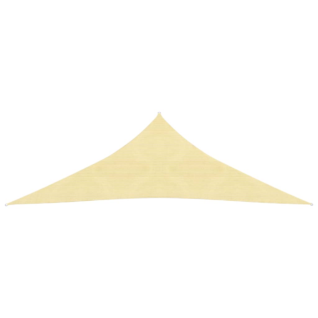 Vidaxl zonnezeil 160 g m² 3x3x4,2 m hdpe beige