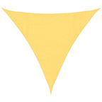 Vidaxl zonnezeil 160 g m² 4,5x4,5x4,5 m hdpe beige