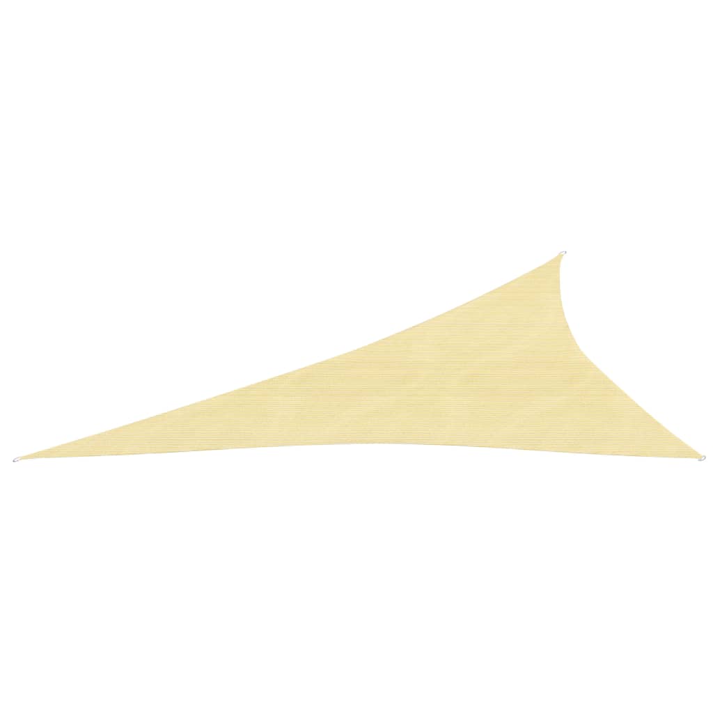 Vidaxl zonnezeil 160 g m² 4x5x6,8 m hdpe beige