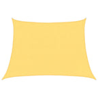 Vidaxl zonnezeil 160 g m² 4 5x3 m hdpe beige