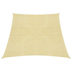 Vidaxl zonnezeil 160 g m² 4 5x4 m hdpe beige