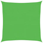 Vidaxl zonnezeil 160 g m² 3x3 m hdpe lichtgroen