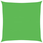 Vidaxl zonnezeil 160 g m² 4,5x4,5 m hdpe lichtgroen